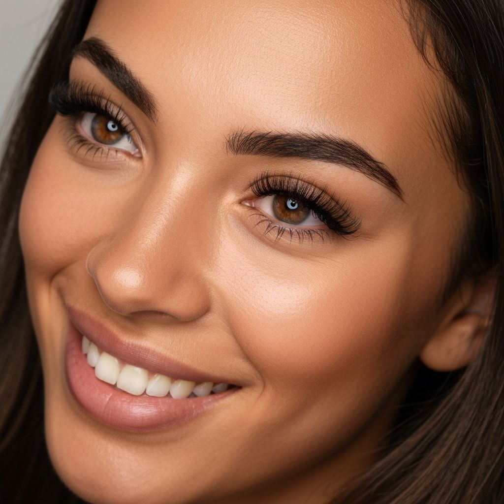 Объёмное наращивание ресниц